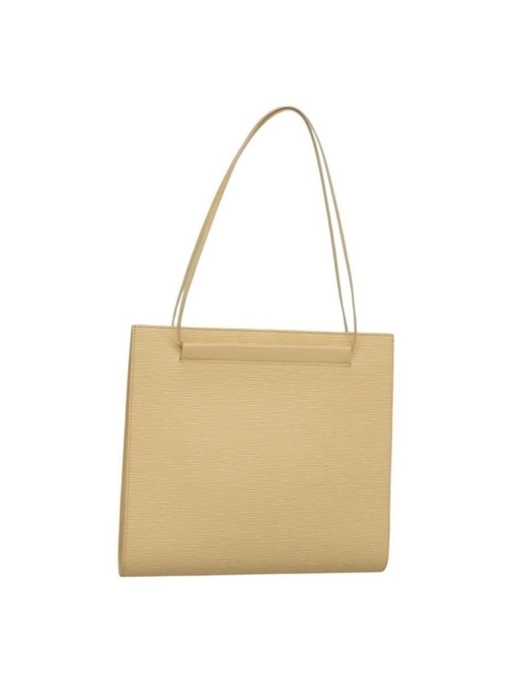 Authentic LOUIS VUITTON Epi Saint Tropez Shoulder Bag Cream M5246A LV